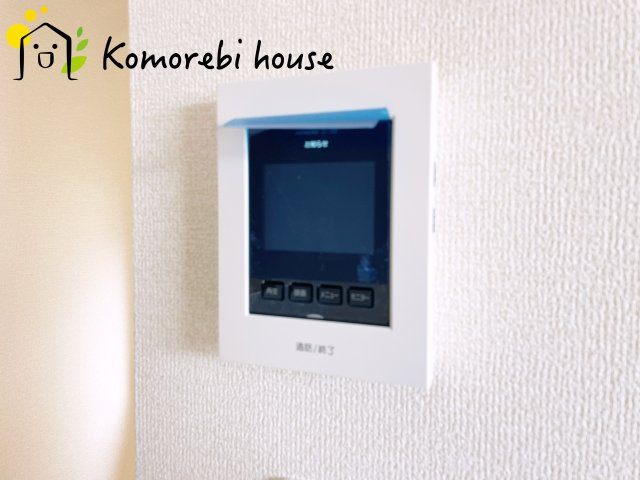 さいたま市北区植竹町1丁目　新築一戸建て　リーブルガーデン　01の防犯設備|モニター付インターホンです