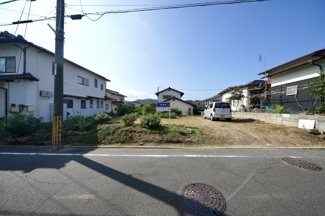 【外観】 | 土地の広さは74坪と広い敷地です