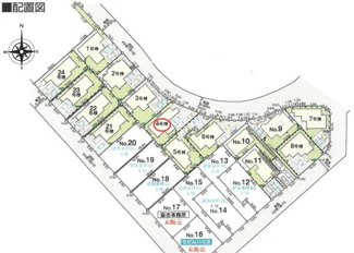 【区画図】 | アイタウン木津川市城山台３丁目 | 区画図