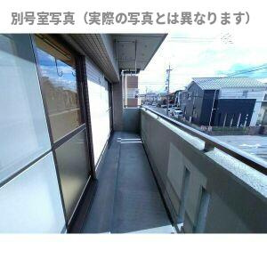 マンションコスモスのバルコニー