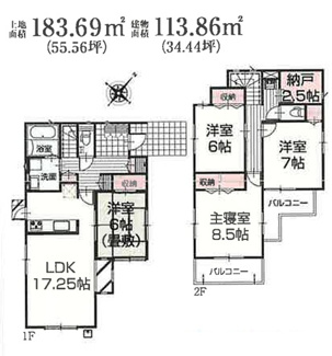 【間取り】 | アイタウン木津川市城山台３丁目 | 間取り