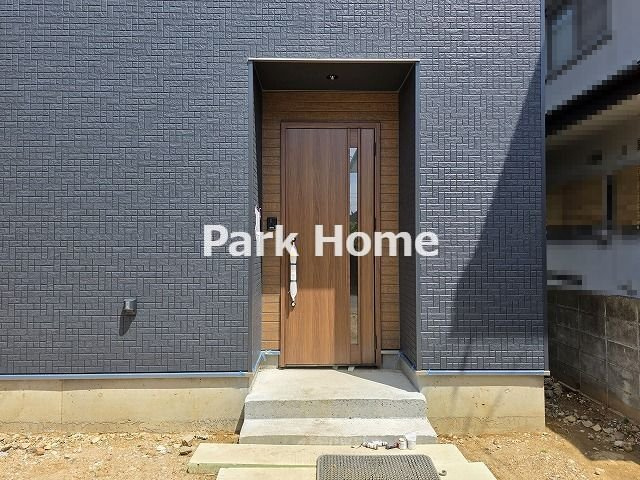 高知市介良 ⑱　新築戸建ての玄関|2026.3月：建築中