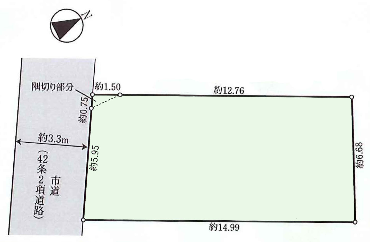 西東京市中町５丁目の中古一戸建の区画図