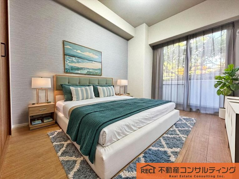 グラン・フェルティ本山の寝室