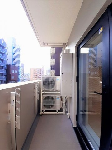 プラムツリー神楽坂のバルコニー