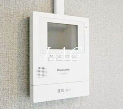 【セキュリティ】 | グレイス旗の台 | モニター付きインターホンです。