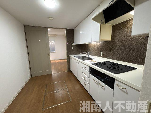 茅ヶ崎緑が浜シティハウスのキッチン|使いやすいキッチンです