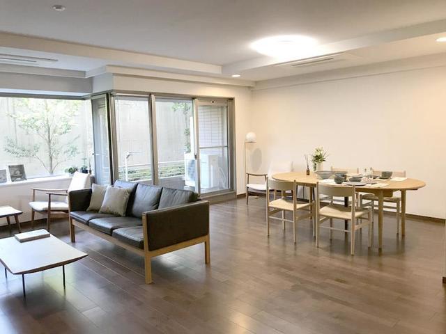 参宮橋マンションの居間・リビング|※写真は同タイプ住戸です。