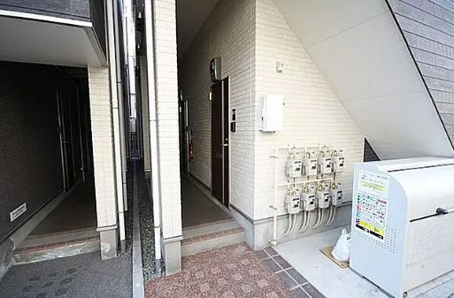 ノースフラワーのエントランス
