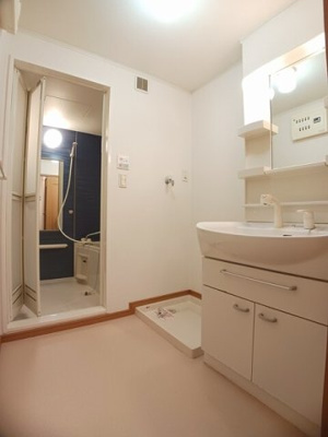 【洗面所】 | ヴィーダフェリスⅥ | コンパクトで使いやすい洗面所