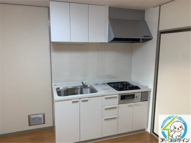 メゾンやましょうのキッチン|パース写真