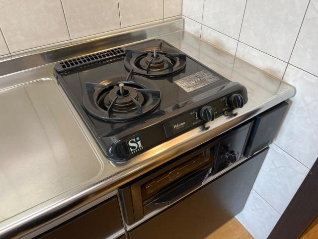 ルミナスステージのキッチン|ガスコンロ