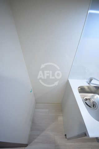 プレサンス堺筋本町センティスのキッチン|プレサンス堺筋本町センティス　冷蔵庫置き場