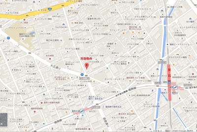 【地図】 | カスタリア薬院 | 地図