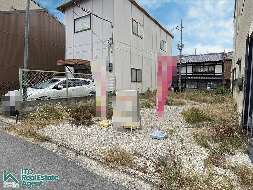 上・利生町 建築条件付土地 2号地の外観