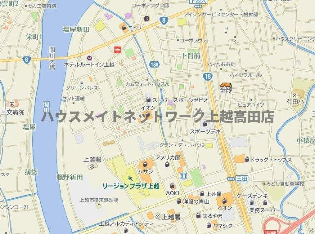 シンシア Ａの地図|位置図