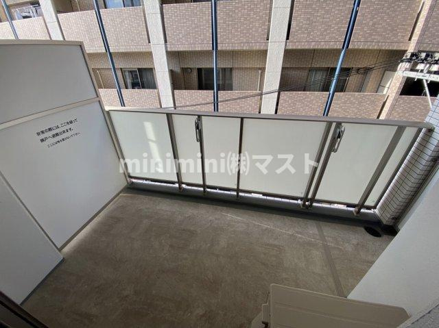 スプランディッド中之島WESTのバルコニー