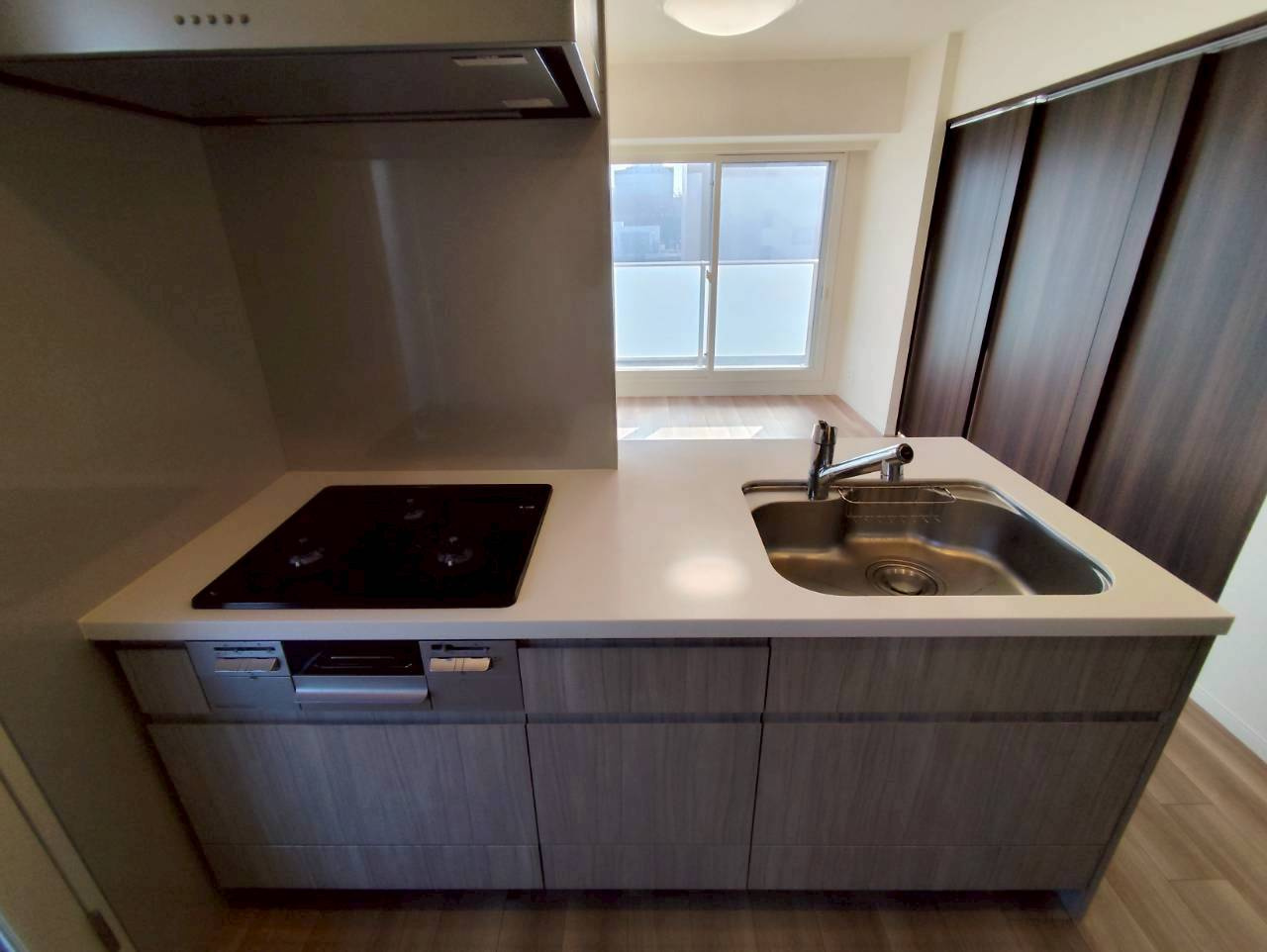 デュオヒルズ釧路のキッチン