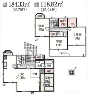 【間取り】 | アイタウン木津川市城山台３丁目 | 間取り
