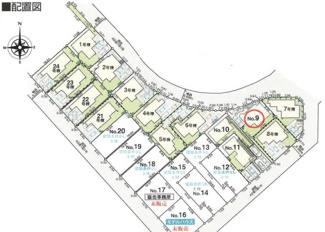 【区画図】 | アイタウン木津川市城山台３丁目 | 区画図