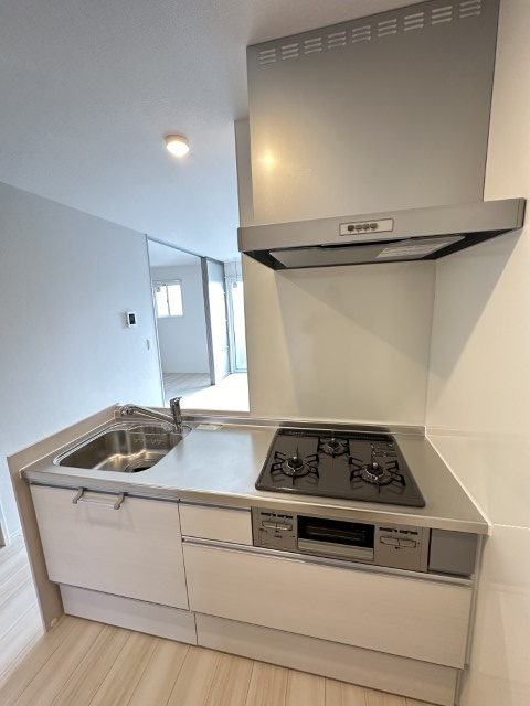 メゾン　ベルハープのキッチン|お料理しやすいキッチンです