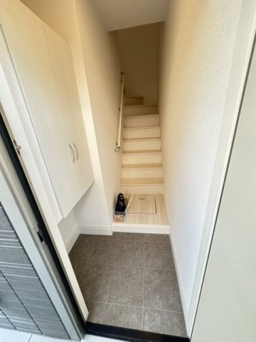 メゾン　ベルハープの玄関|毎日通る玄関はこちらです