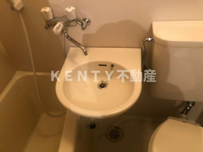 【洗面所】 | プランドール西品川 | 脱衣スペースもあります