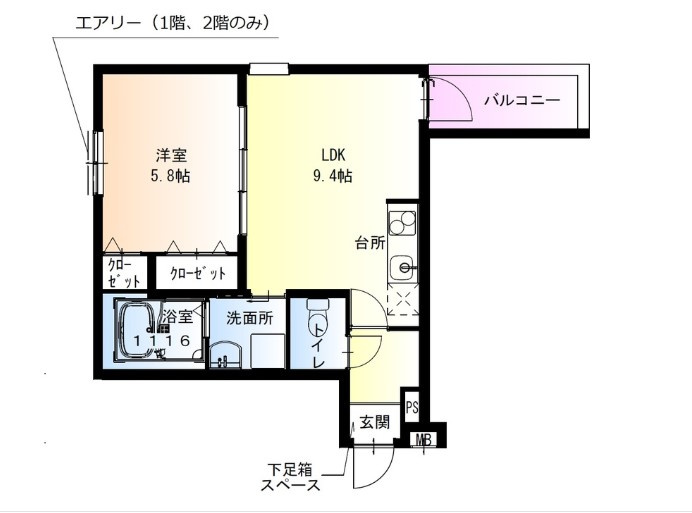 フジパレス瓜生堂5番館