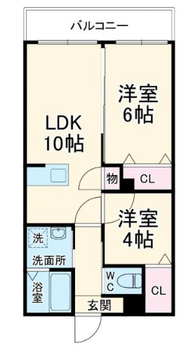 グランイニシオ都島の間取り