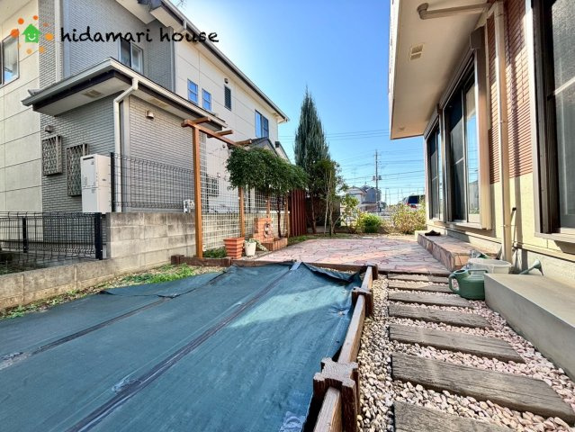 北本市東間5丁目　中古戸建の庭