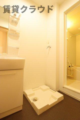 フェリーチェ　トレの洗面所|広い洗面スペース