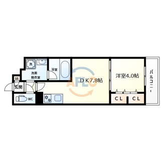 【間取り】 | コンフォート弁天 | コンフォート弁天　間取り
