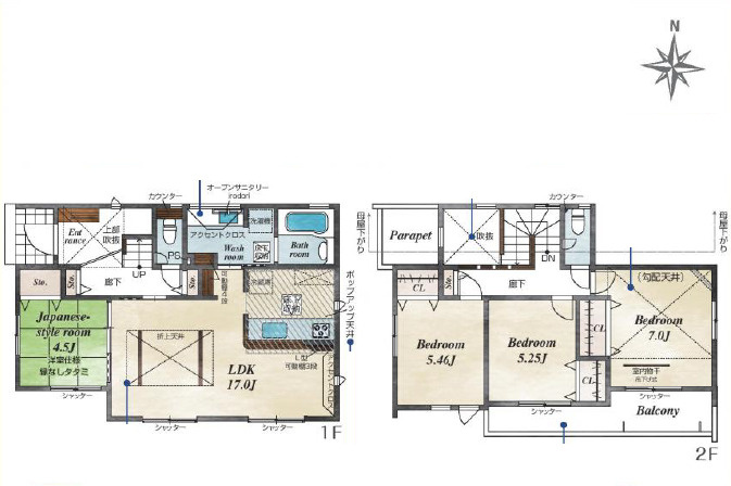 中郡二宮町二宮　新築戸建　全7棟3号棟