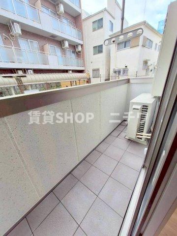 （仮称）渋谷区本町５丁目メゾンのバルコニー