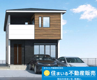 福岡市早良区賀茂１期　2号棟の外観パース