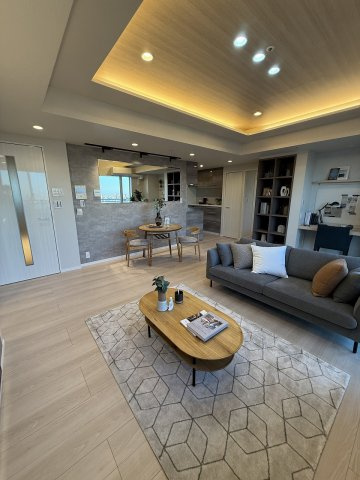 パークタワー滝野川の居間・リビング