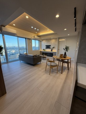 パークタワー滝野川の居間・リビング