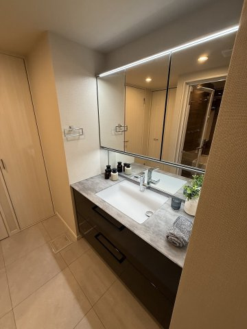 パークタワー滝野川の独立洗面台