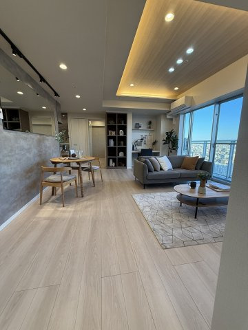 パークタワー滝野川の居間・リビング