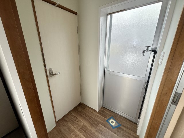 森西アパートの洗面所