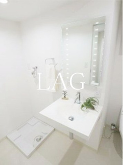 【洗面所】 | ウィンドワード市川 | 洗面台です。（家具は付きません。）