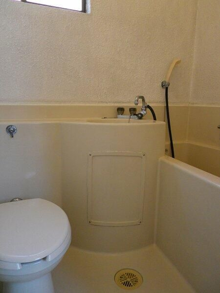 ルーブル羽沢の浴室