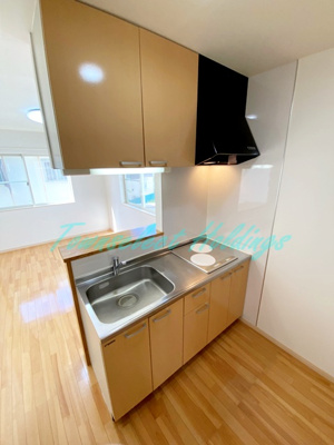 【キッチン】 | メゾンドルミエール | 2口IHカウンターキッチン♪収納豊富