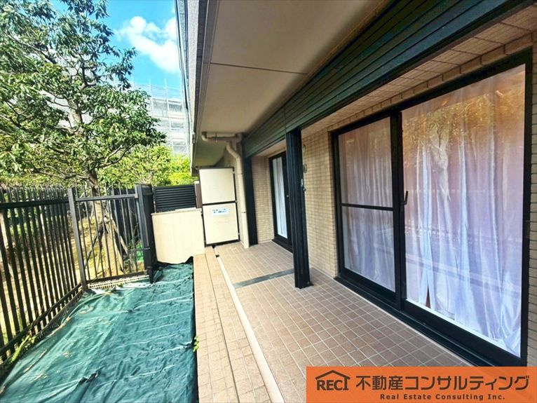 コスモ芦屋川シーサイドテラスのバルコニー