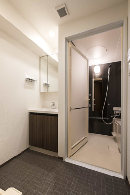 【洗面所】 | DIPS板橋駅前公園 | 明るい洗面所です