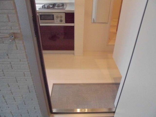 Maison de la pommeの玄関