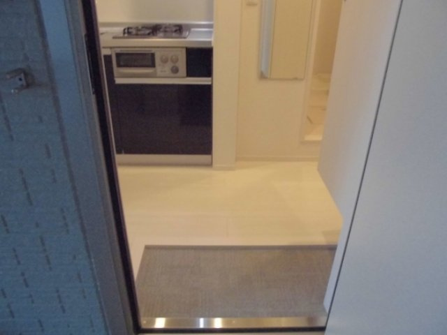 Maison de la pommeの玄関