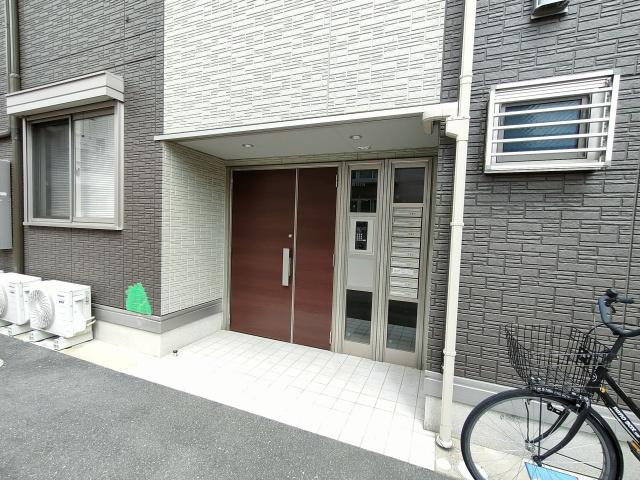 Maison de la pommeのエントランス