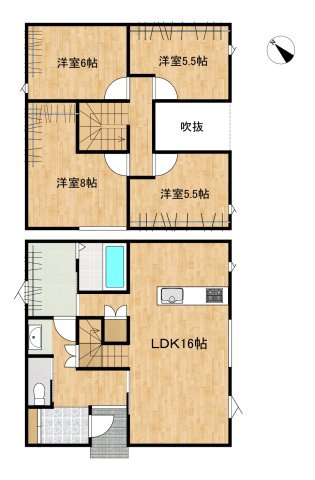 おいらせ町鶉久保の間取り