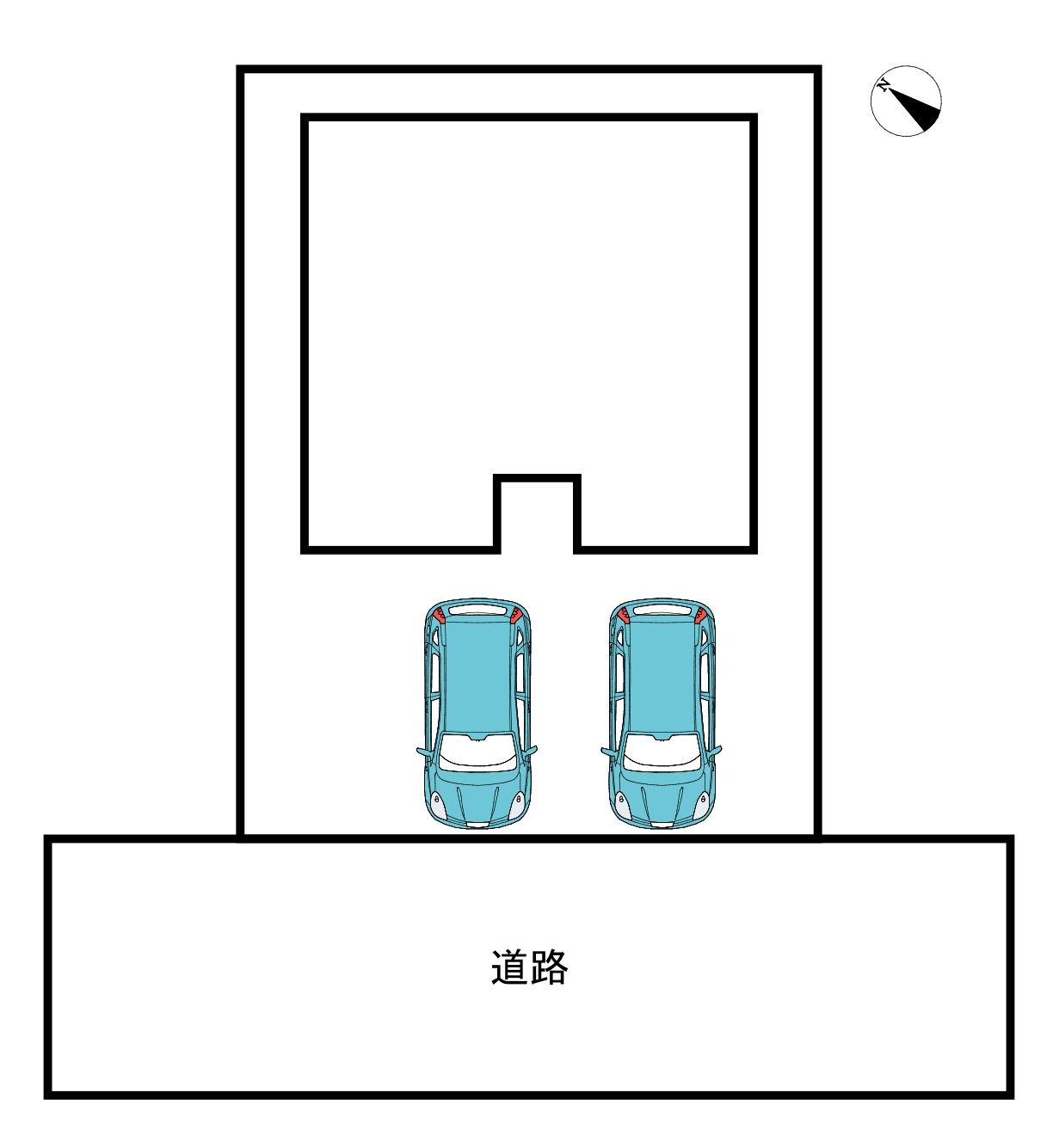 おいらせ町鶉久保の区画図